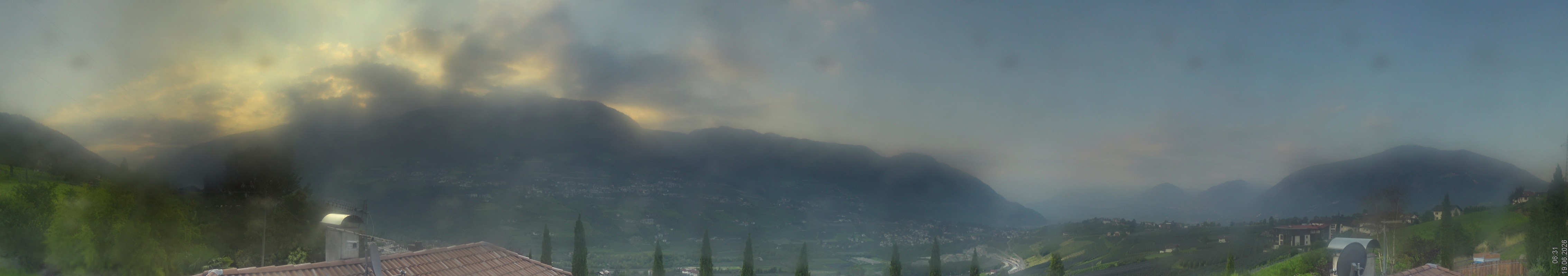 Archiv Foto Webcam Panorama Schenna