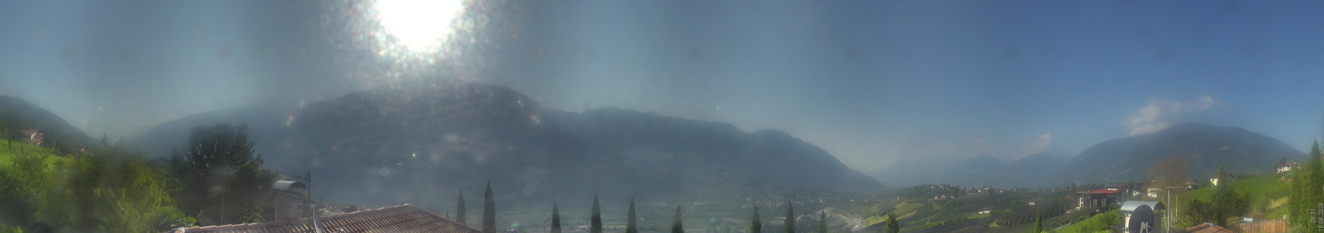 Archiv Foto Webcam Panorama Schenna