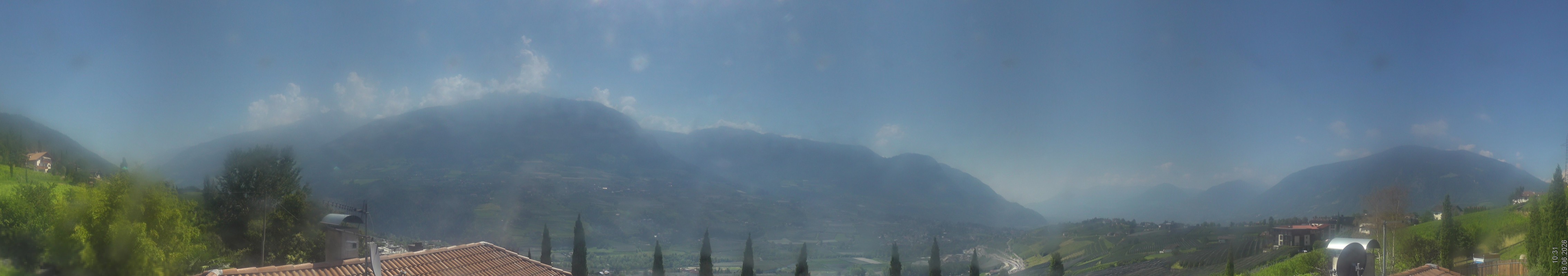 Archiv Foto Webcam Panorama Schenna