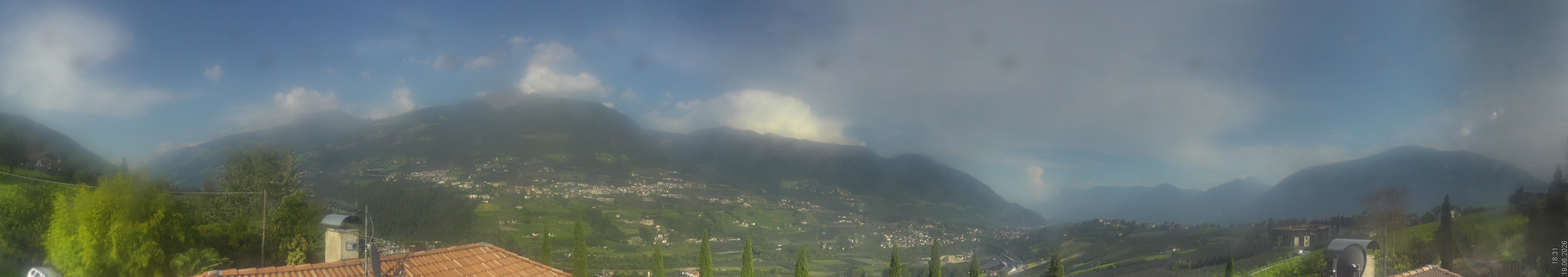 Archiv Foto Webcam Panorama Schenna