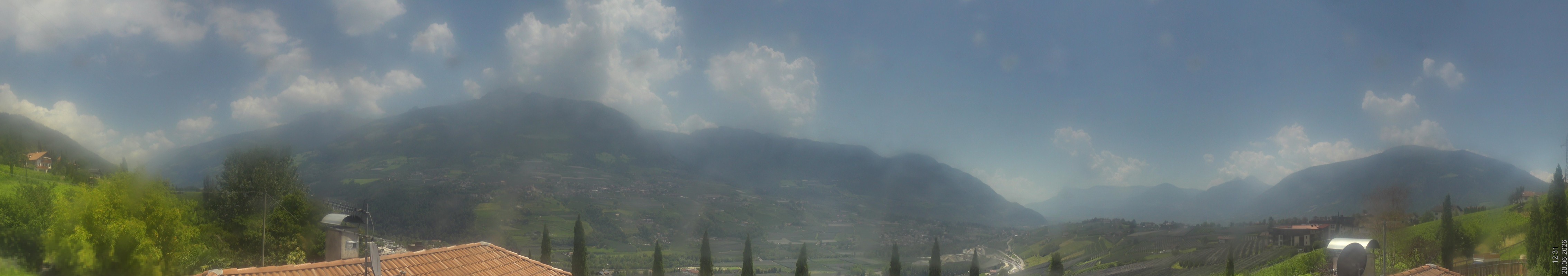 Archived image Webcam Schenna - South Tyrol