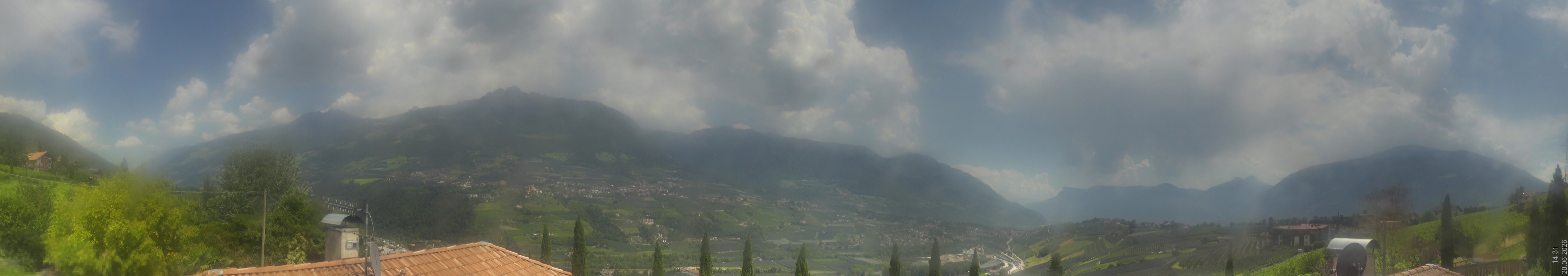 Archived image Webcam Schenna - South Tyrol