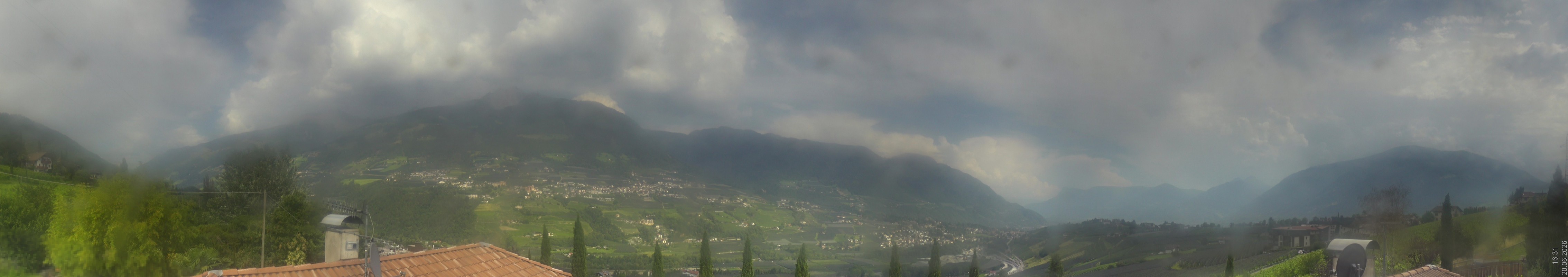 Archiv Foto Webcam Panorama Schenna
