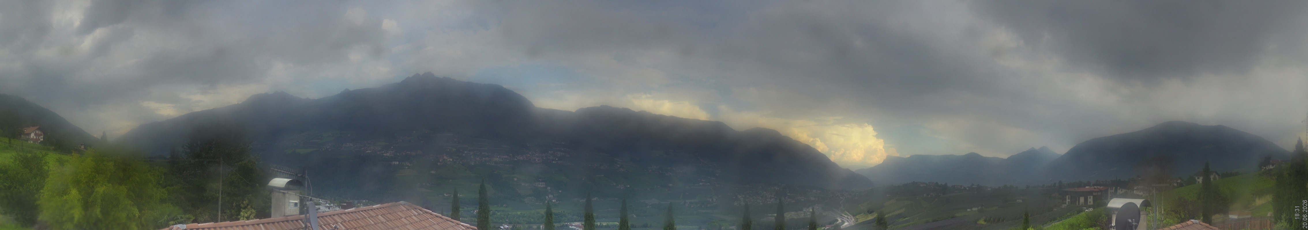 Archiv Foto Webcam Panorama Schenna