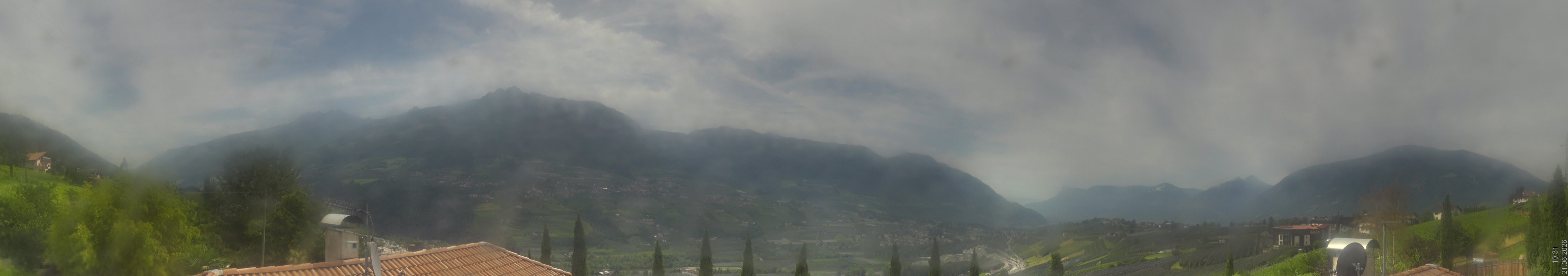 Archiv Foto Webcam Panorama Schenna
