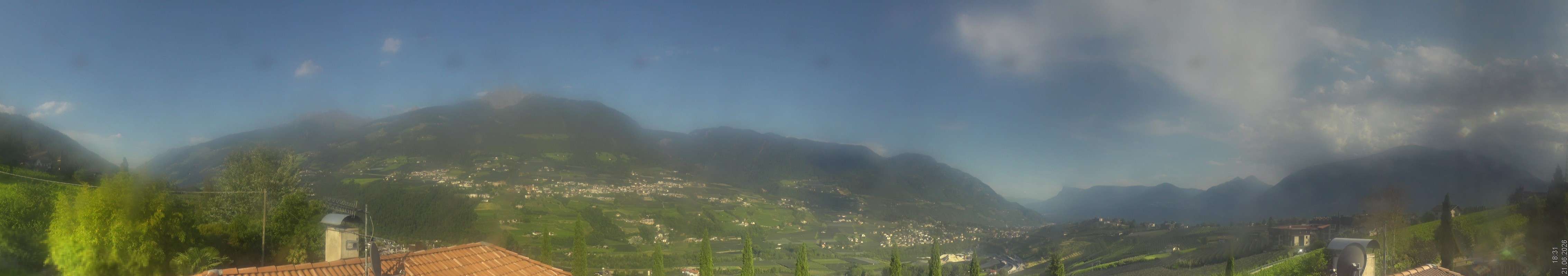 Archiv Foto Webcam Panorama Schenna