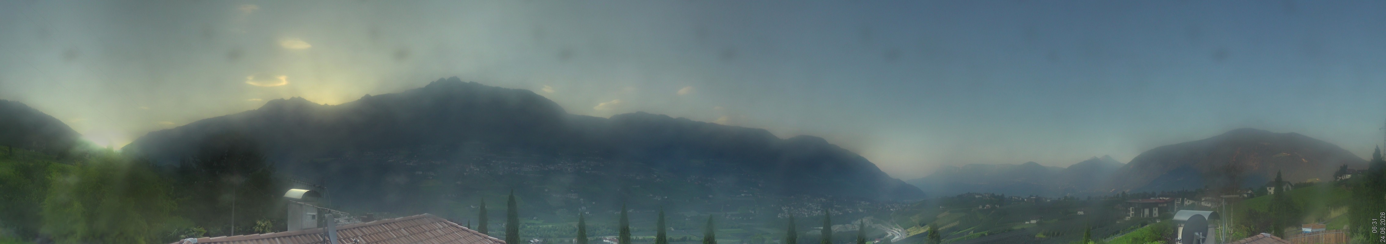 Archiv Foto Webcam Panorama Schenna