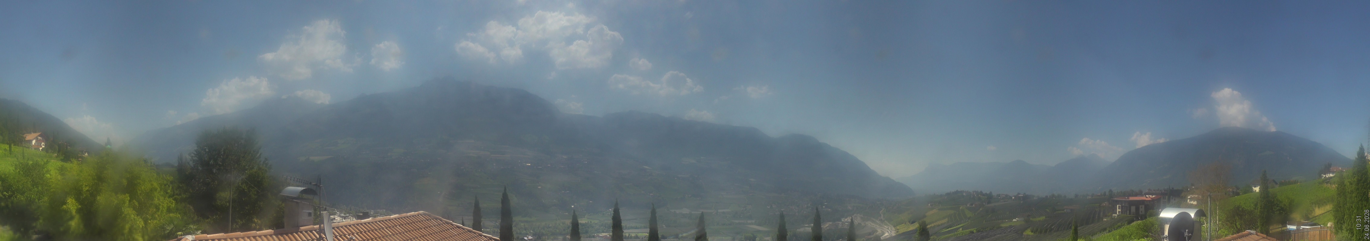 Archiv Foto Webcam Panorama Schenna