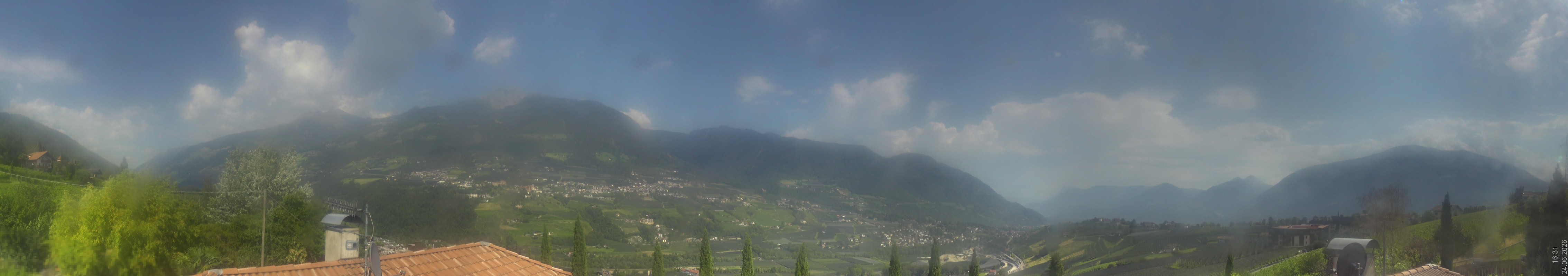 Archiv Foto Webcam Panorama Schenna