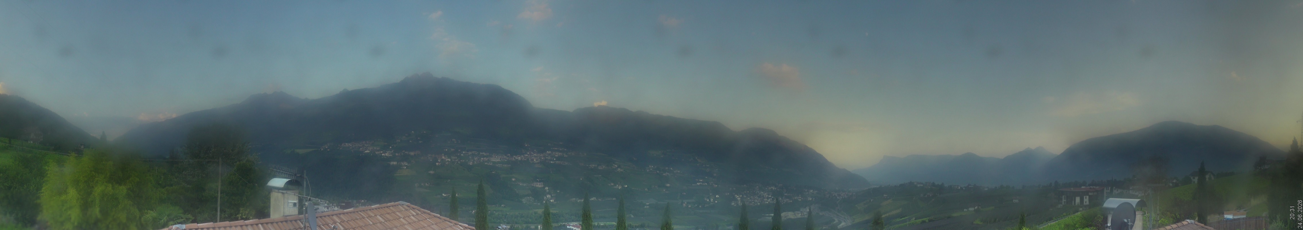 Archiv Foto Webcam Panorama Schenna