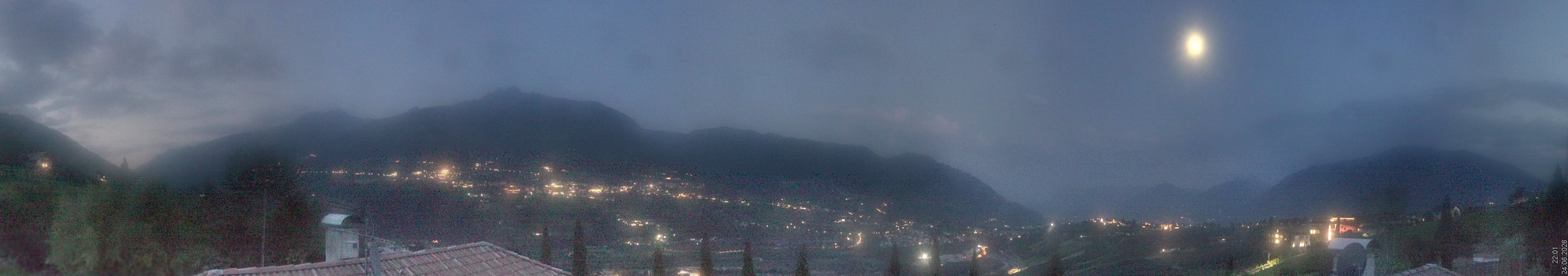 Archiv Foto Webcam Panorama Schenna