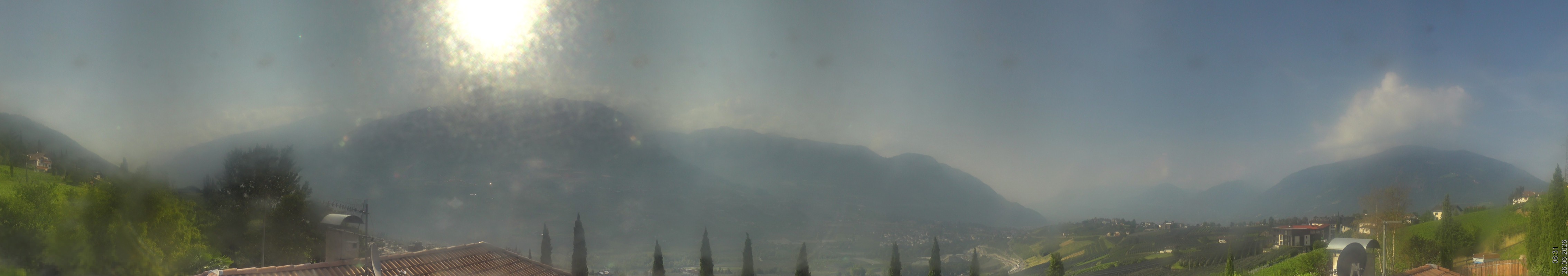 Archiv Foto Webcam Panorama Schenna