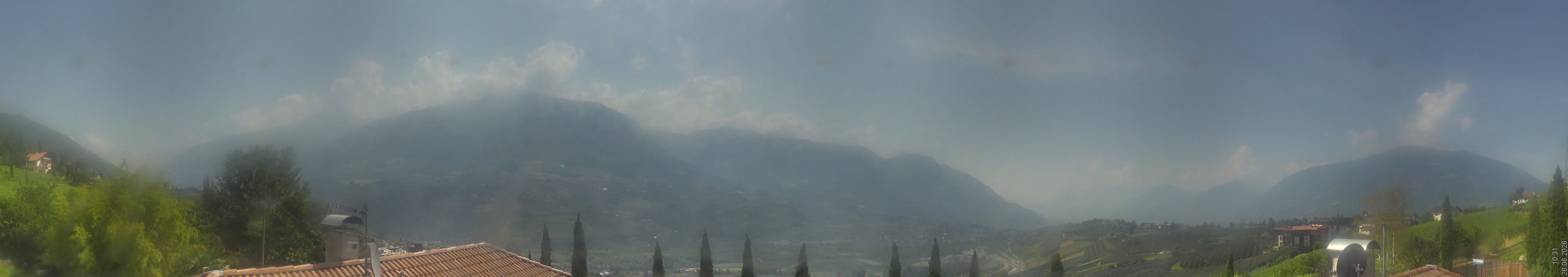 Archiv Foto Webcam Panorama Schenna