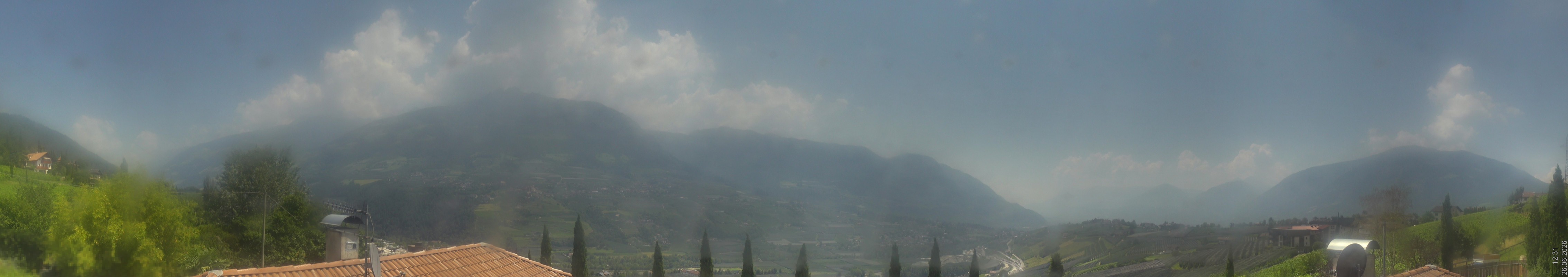 Archiv Foto Webcam Panorama Schenna