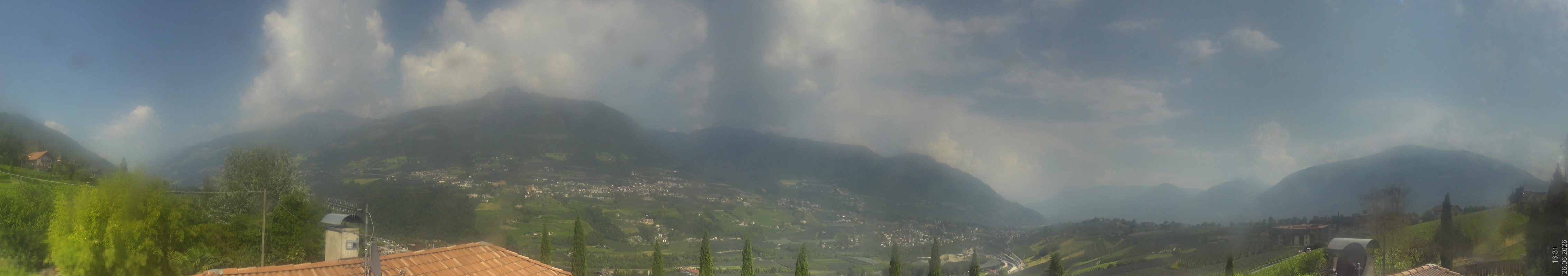 Archiv Foto Webcam Panorama Schenna