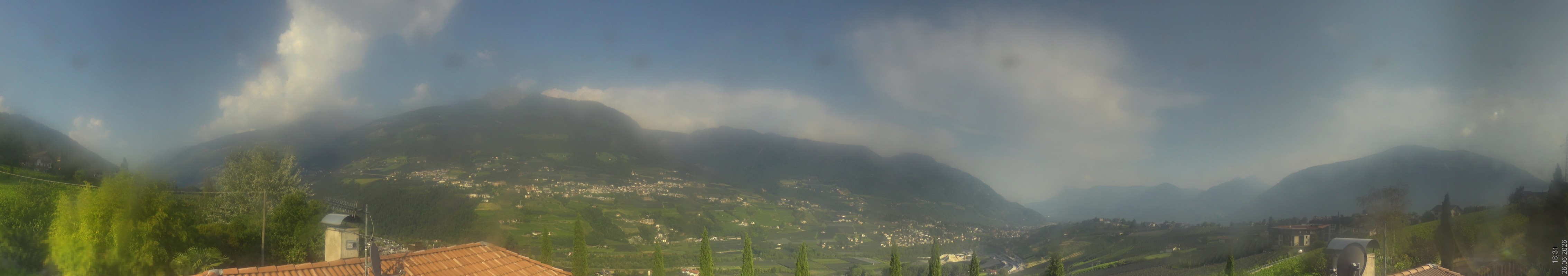 Archiv Foto Webcam Panorama Schenna