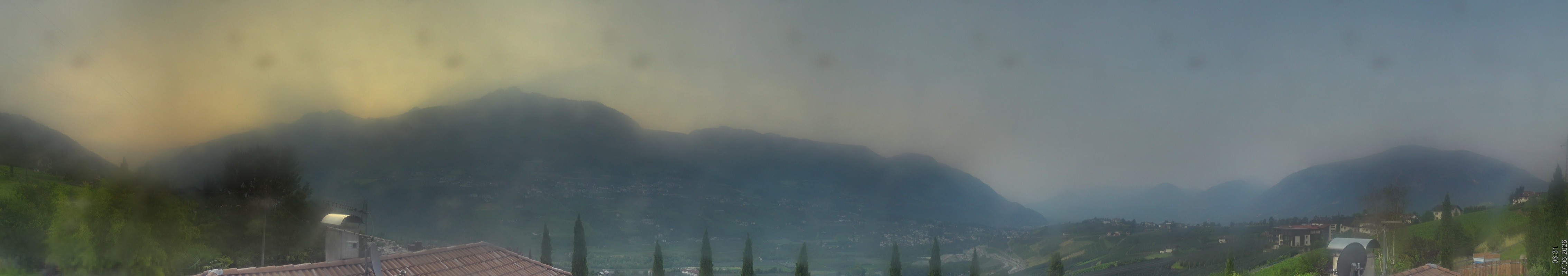 Archiv Foto Webcam Panorama Schenna