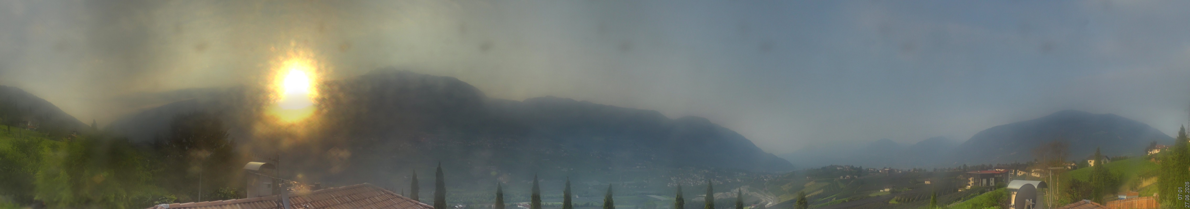 Archiv Foto Webcam Panorama Schenna
