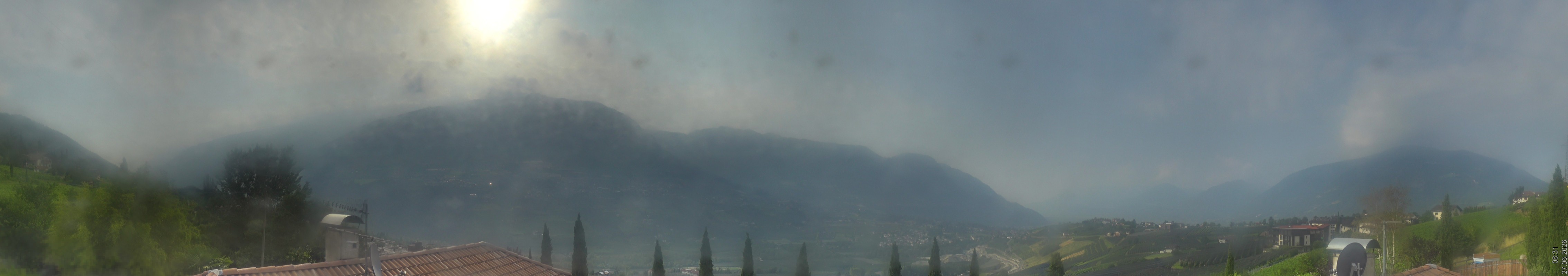 Archived image Webcam Schenna - South Tyrol