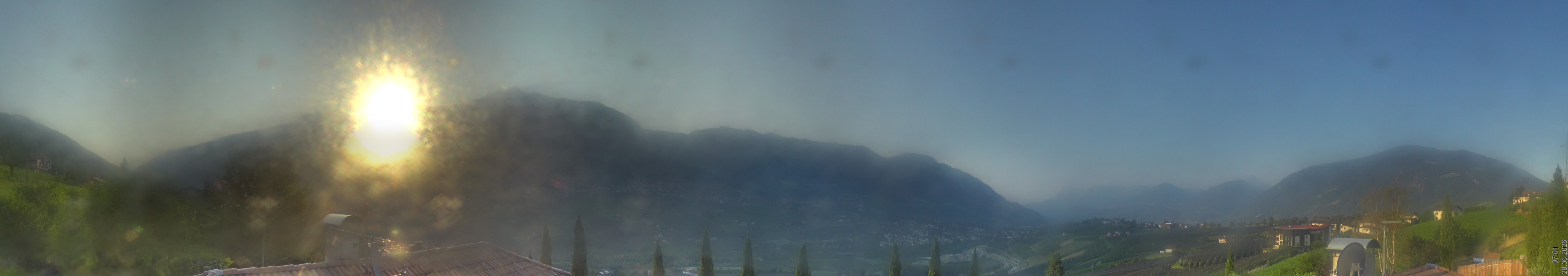 Archived image Webcam Schenna - South Tyrol