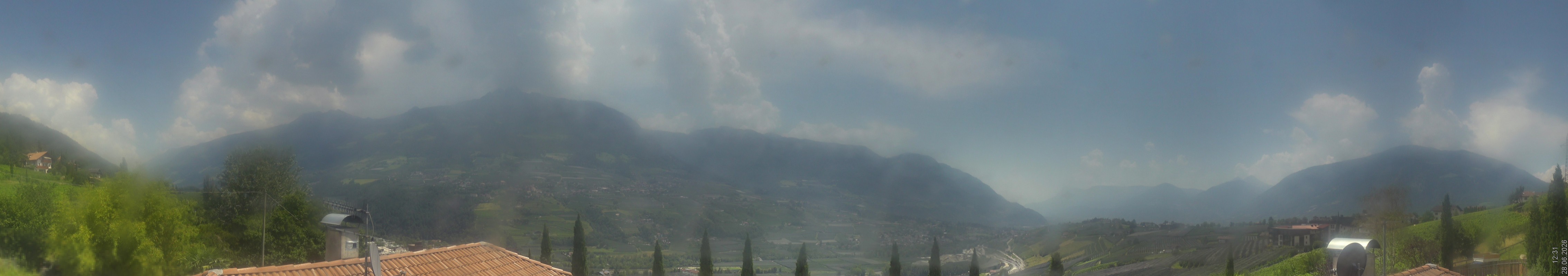 Archived image Webcam Schenna - South Tyrol