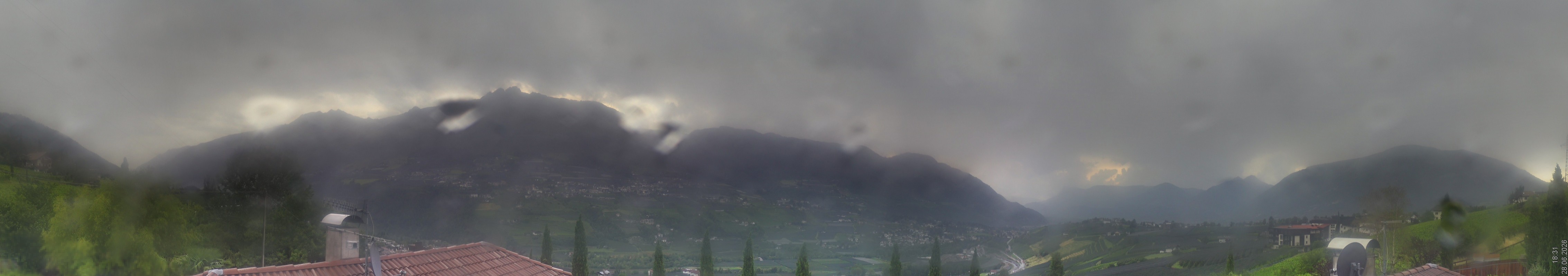 Archiv Foto Webcam Panorama Schenna