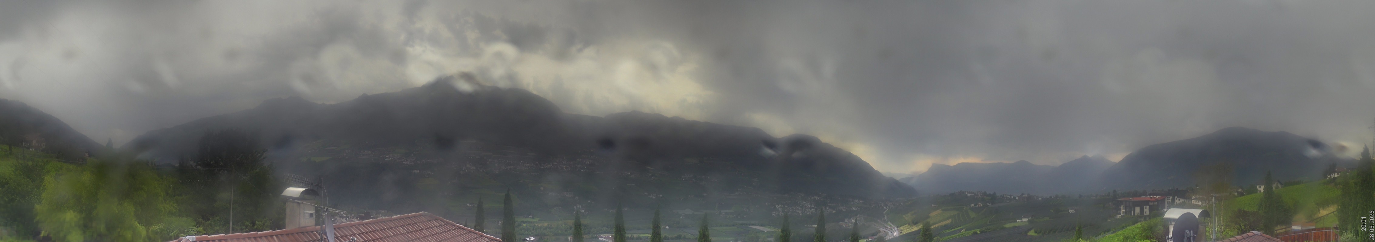 Archiv Foto Webcam Panorama Schenna