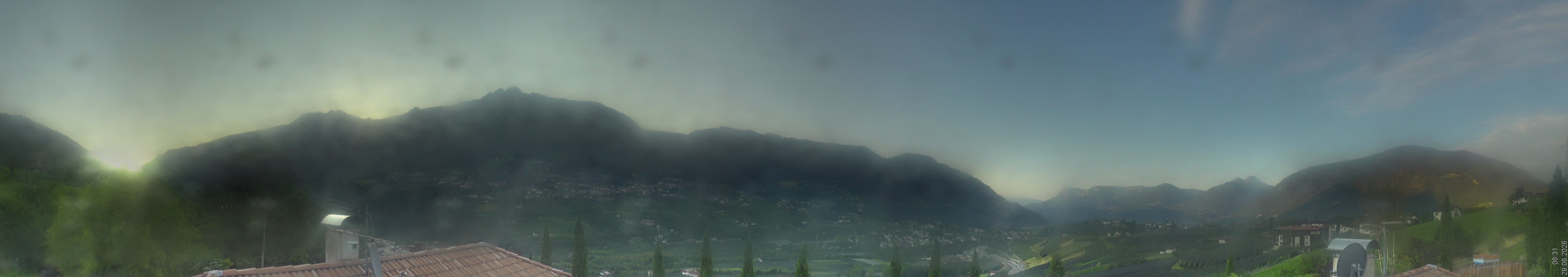 Archiv Foto Webcam Panorama Schenna