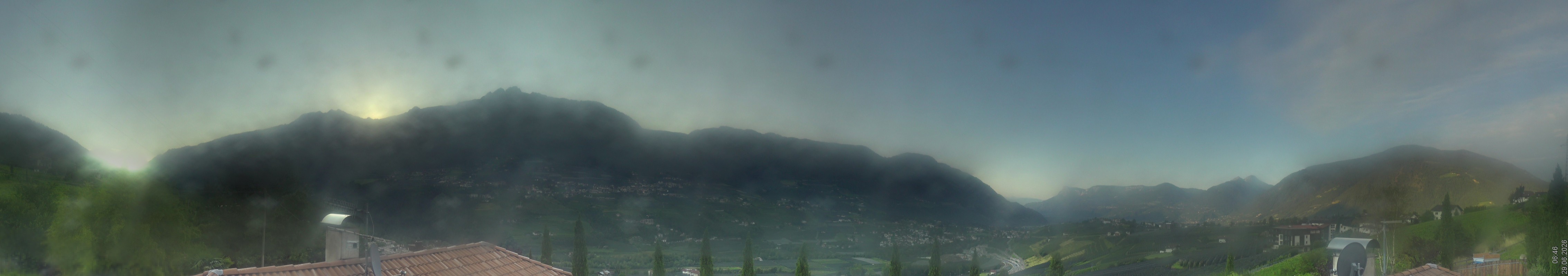 Archiv Foto Webcam Panorama Schenna