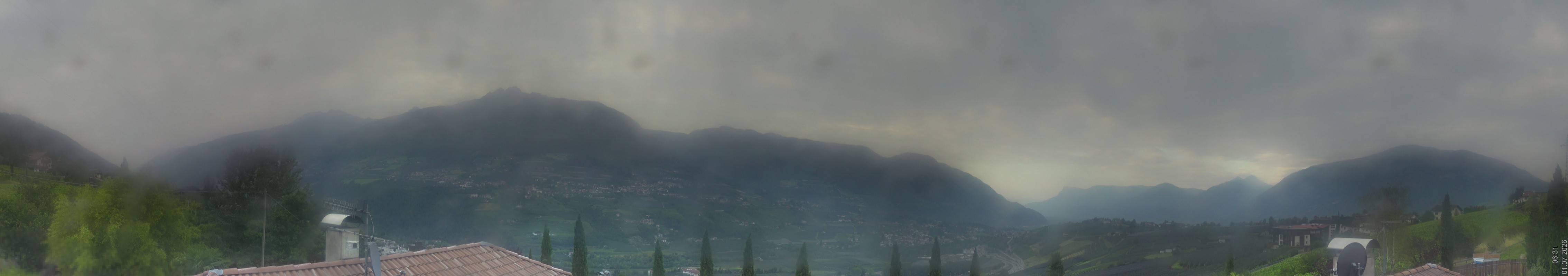 Archiv Foto Webcam Panorama Schenna