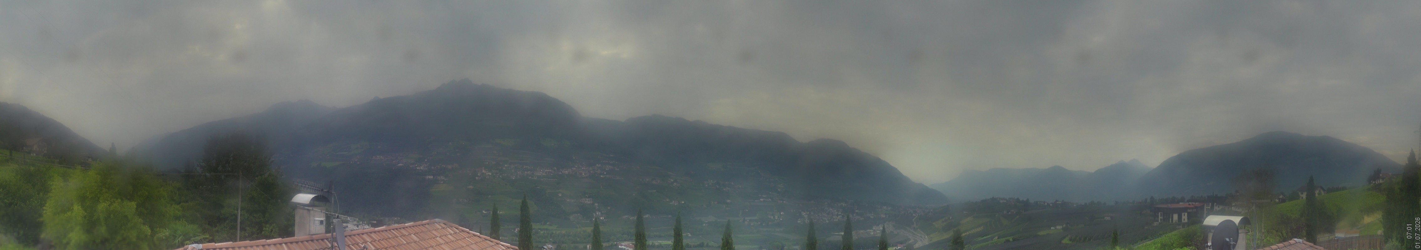 Archiv Foto Webcam Panorama Schenna