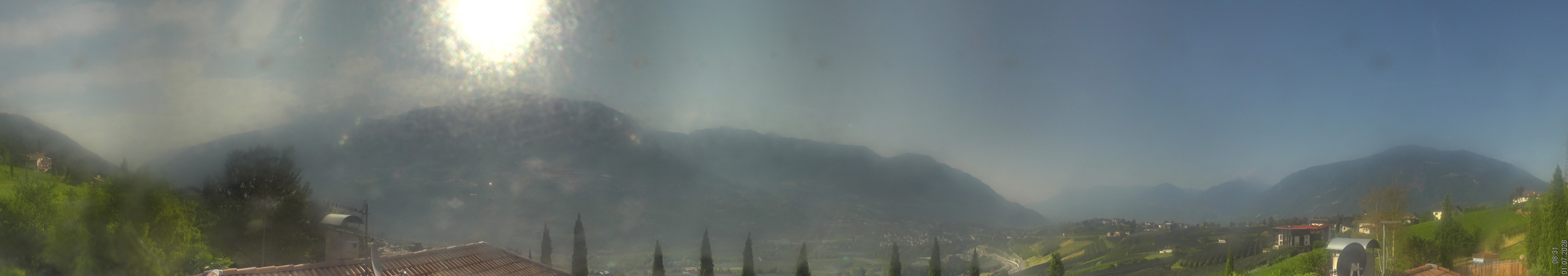 Archiv Foto Webcam Panorama Schenna