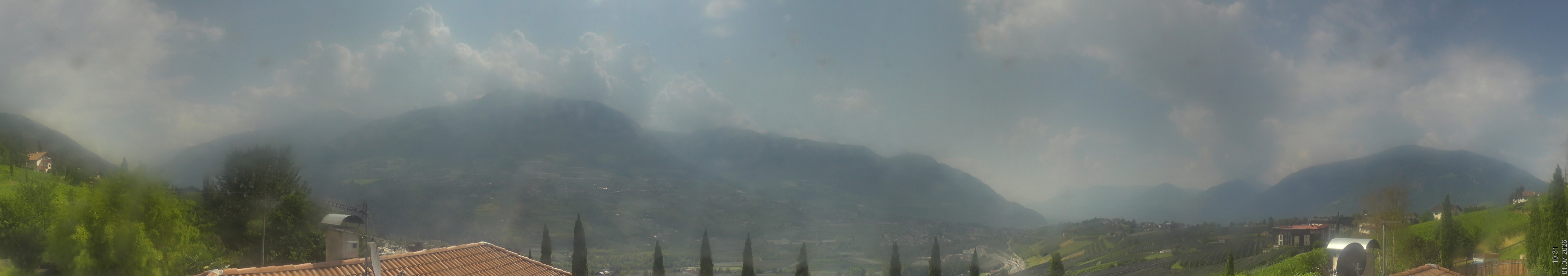 Archiv Foto Webcam Panorama Schenna