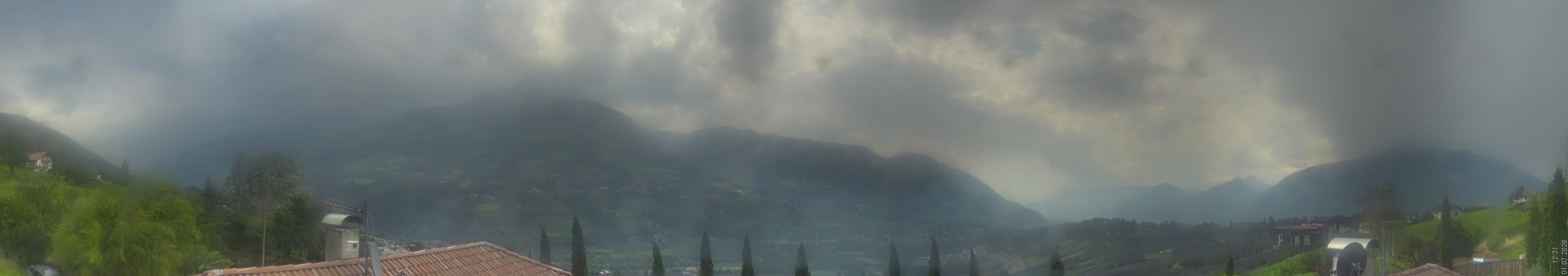 Archiv Foto Webcam Panorama Schenna