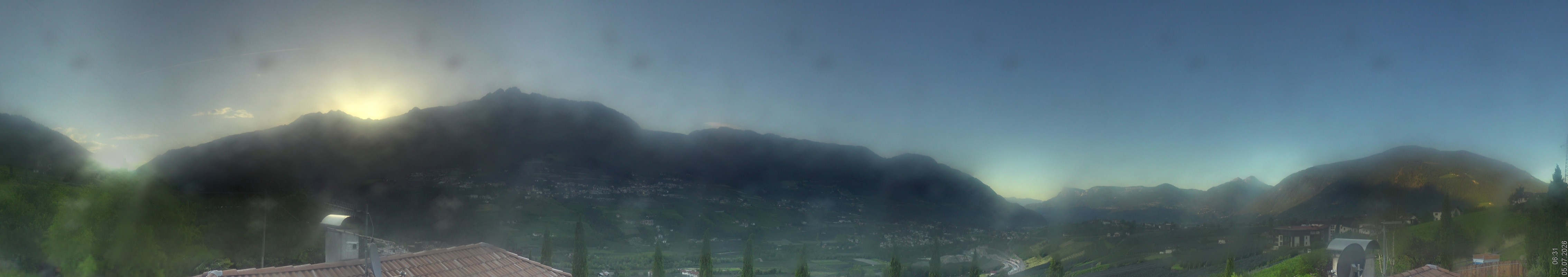 Archived image Webcam Schenna - South Tyrol