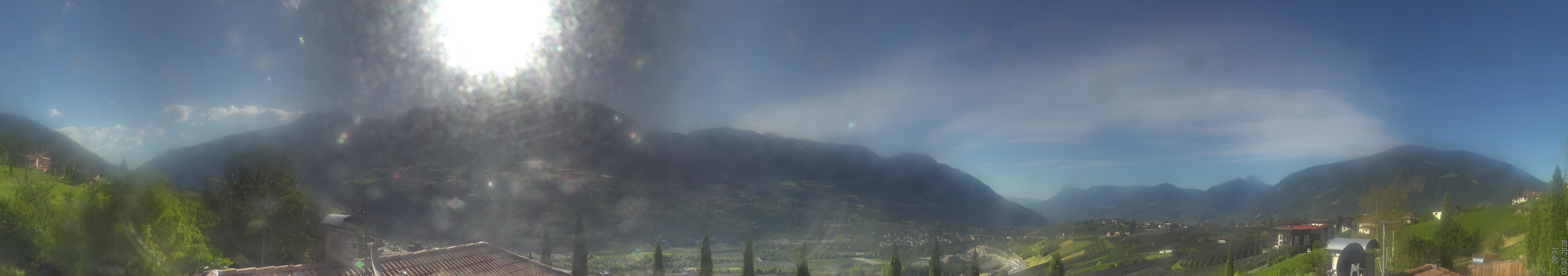 Archived image Webcam Schenna - South Tyrol