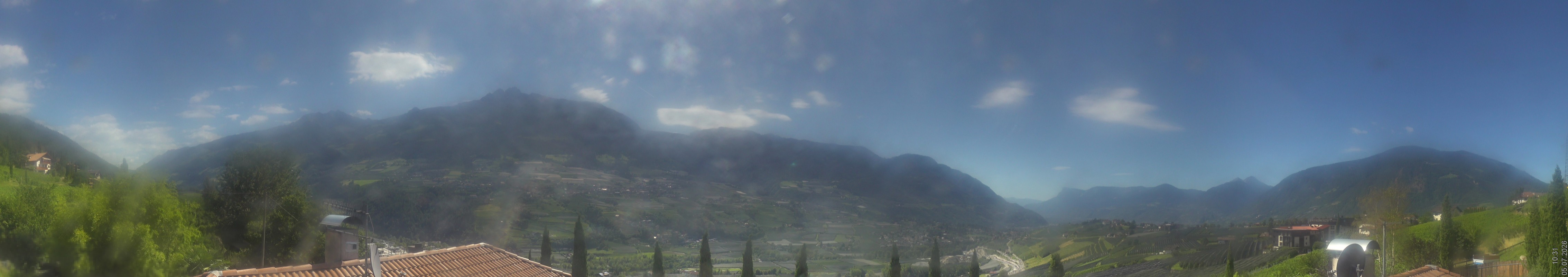 Archived image Webcam Schenna - South Tyrol