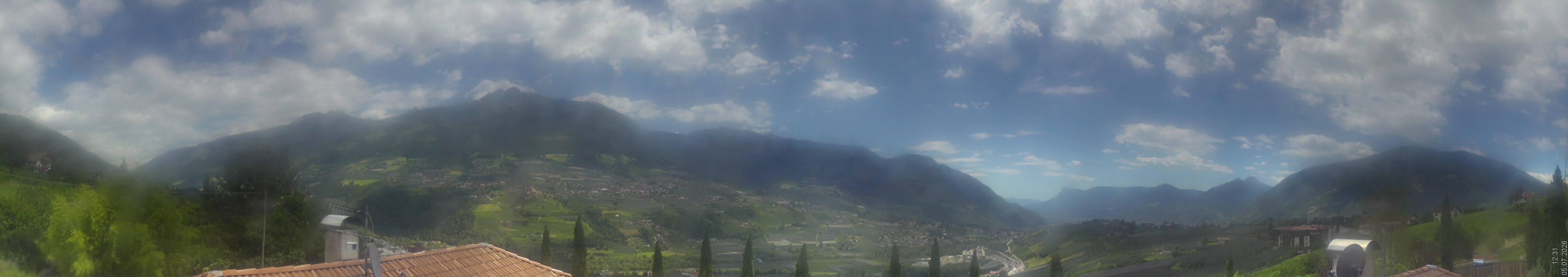 Archived image Webcam Schenna - South Tyrol