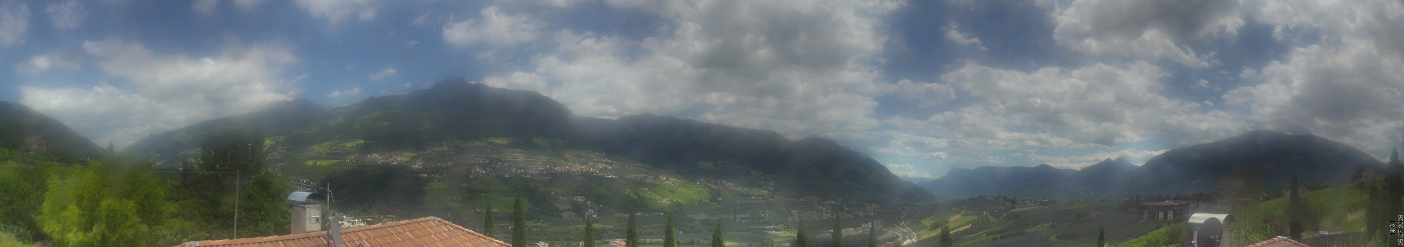 Archived image Webcam Schenna - South Tyrol
