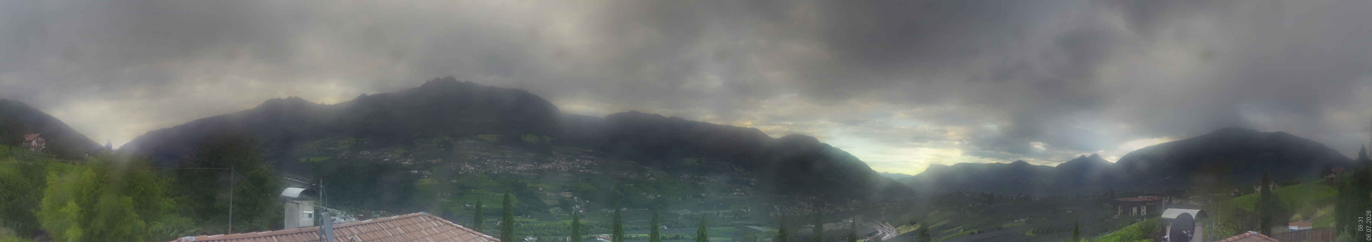 Archiv Foto Webcam Panorama Schenna