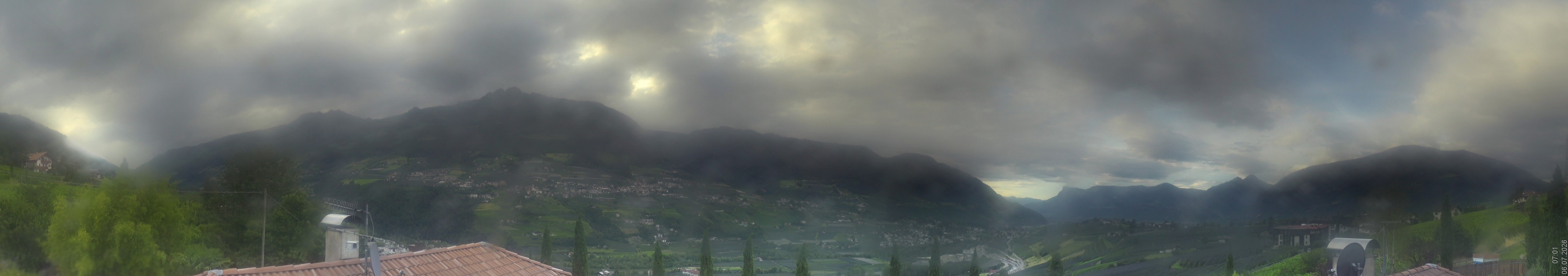 Archiv Foto Webcam Panorama Schenna