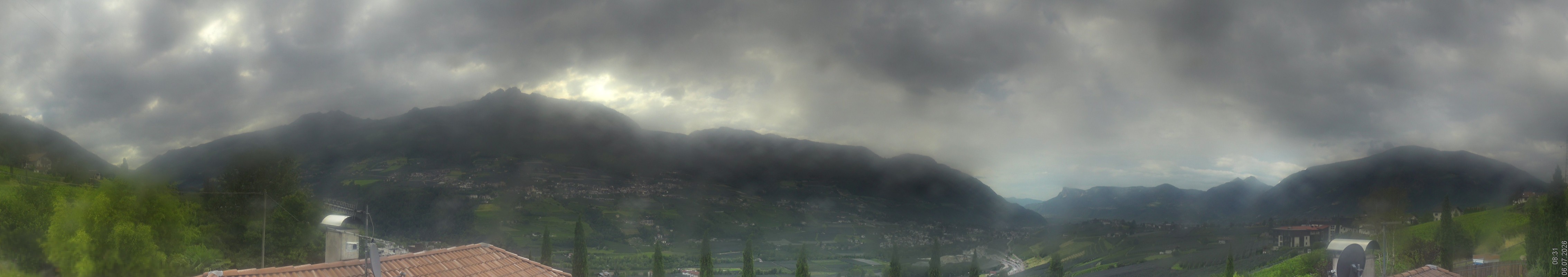 Archiv Foto Webcam Panorama Schenna