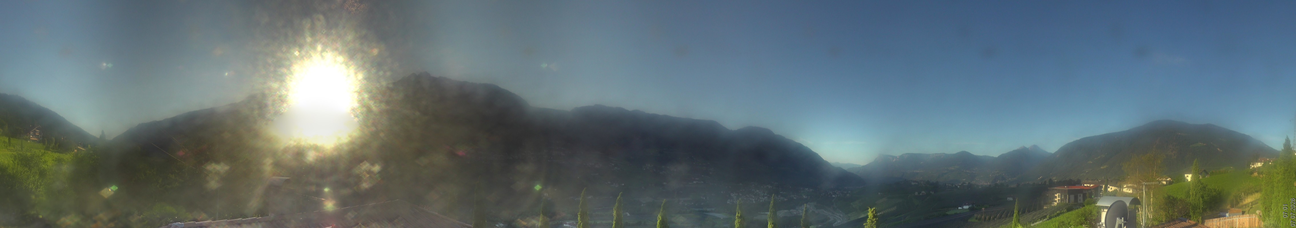 Archived image Webcam Schenna - South Tyrol