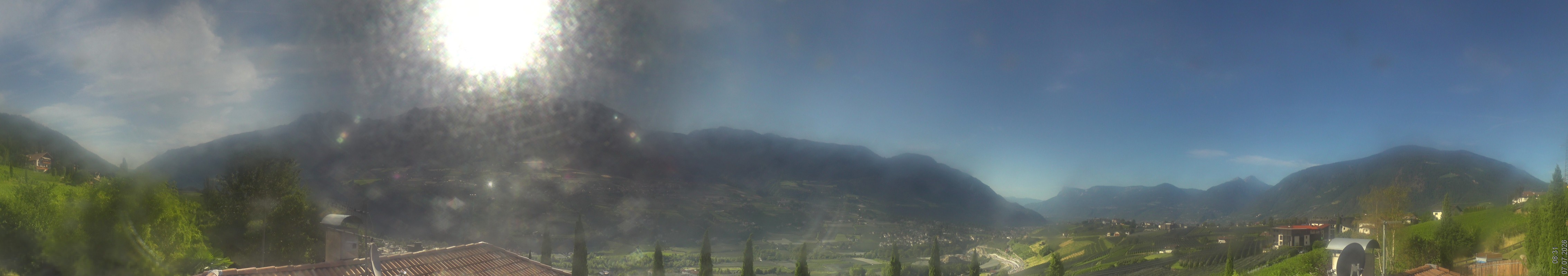 Archived image Webcam Schenna - South Tyrol