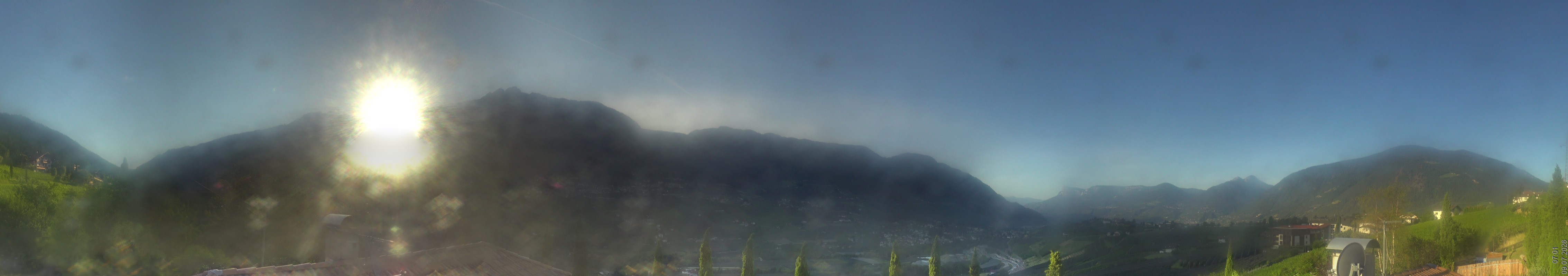 Archived image Webcam Schenna - South Tyrol