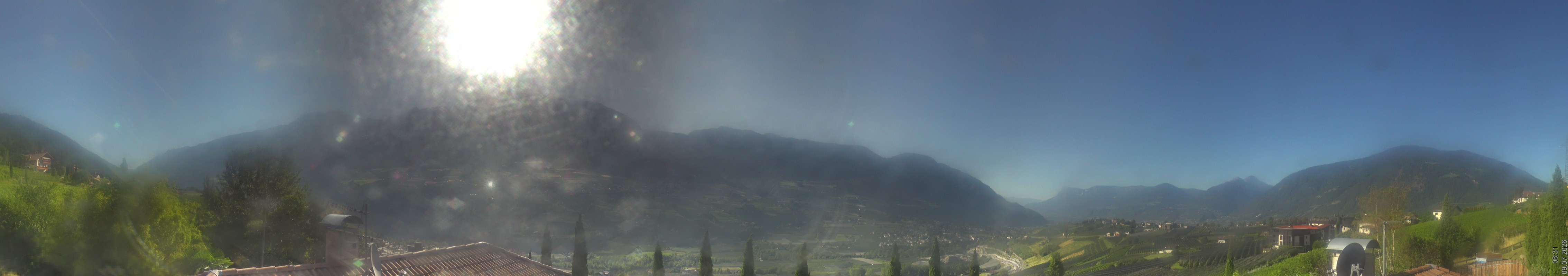 Archived image Webcam Schenna - South Tyrol