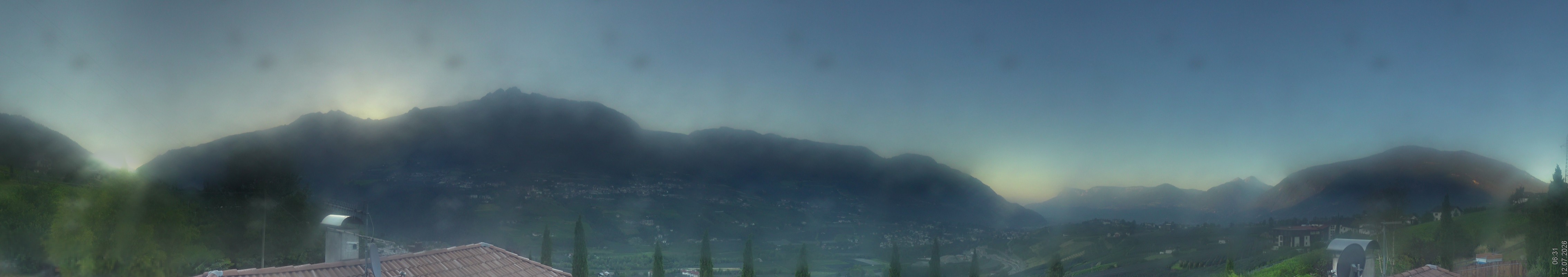 Archived image Webcam Schenna - South Tyrol