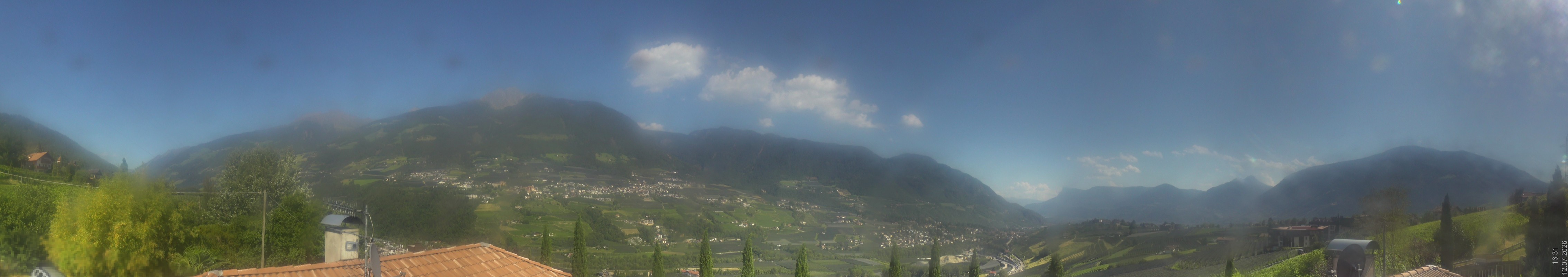 Archiv Foto Webcam Panorama Schenna