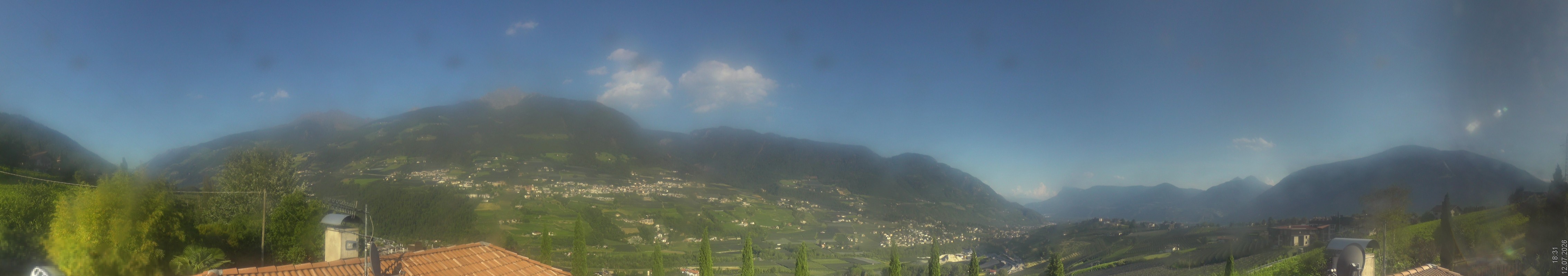 Archived image Webcam Schenna - South Tyrol