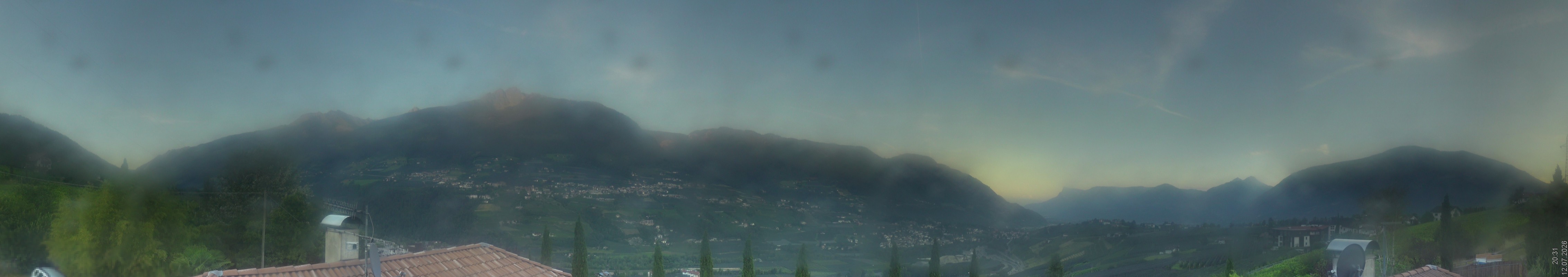 Archived image Webcam Schenna - South Tyrol